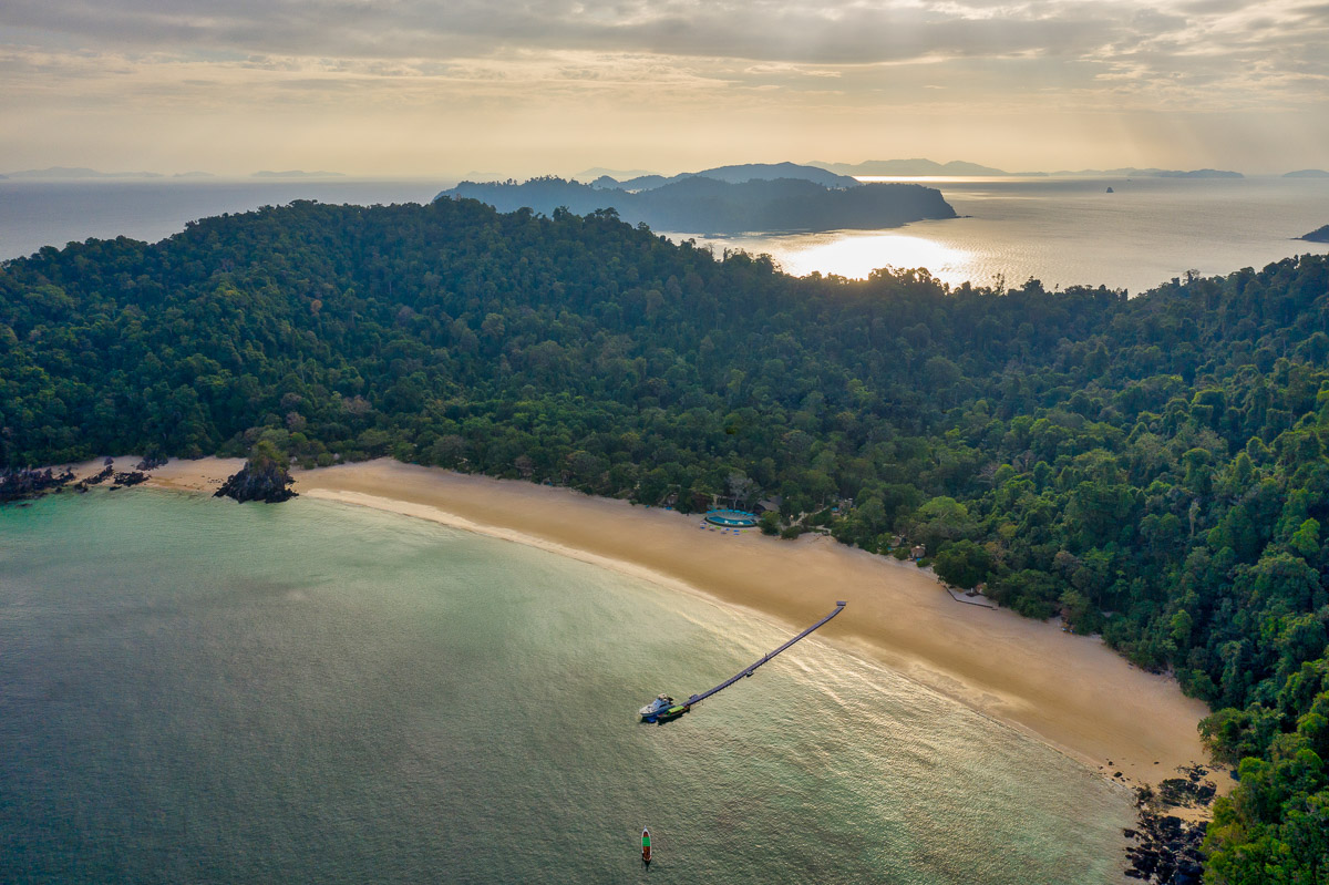 aerial hotel photography thailand and Myanmar