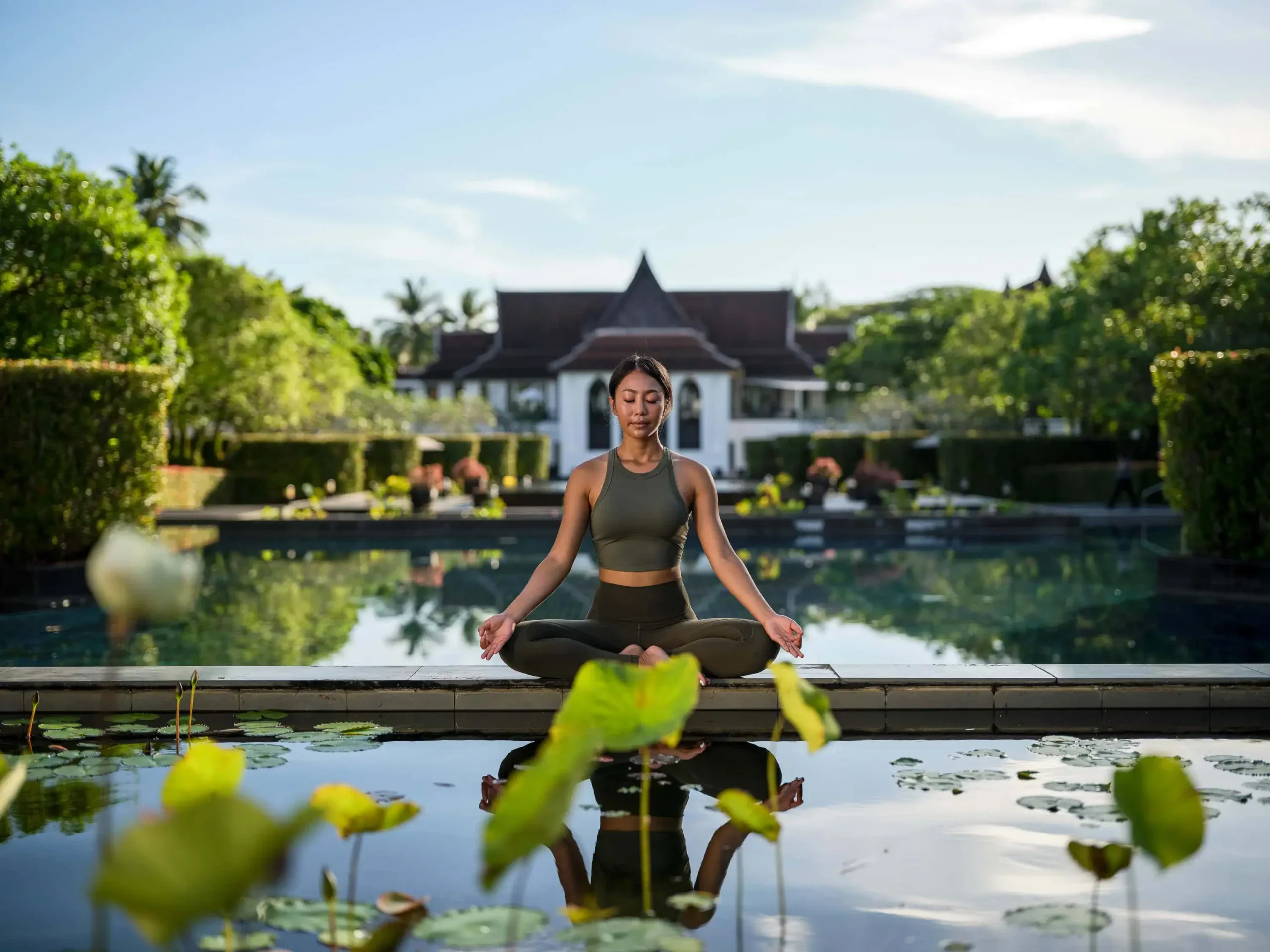 Yoga lifestyle photography, JW Marriott Khao Lak
