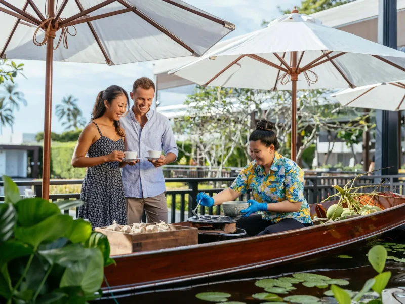Coffee breaklifestyle photography, JW Marriott Khao Lak